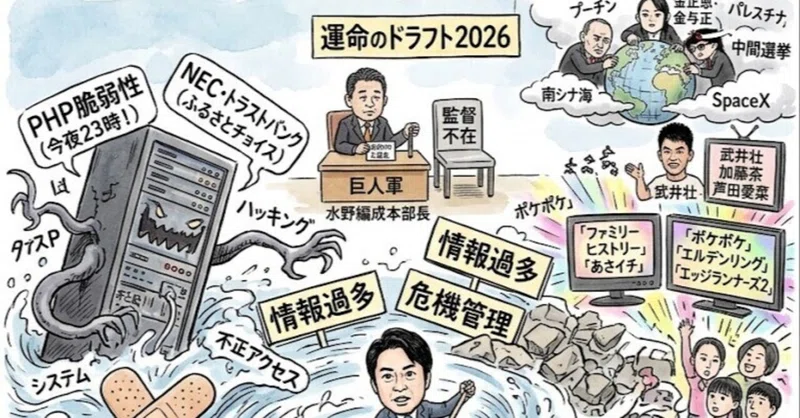 2026年10月21日トレンド日報｜PHP脆弱性・NEC情報漏洩・サイバー攻撃・台風・地震・交通障害・粗品とスポニチ・巨人次期監督・ドラフト2026・欧州サッカー・NBA・芸能ニュース・ゲーム・新商品・ダウ平均株価・NVIDIA・為替・国際情勢から読み解く日本社会の関心と不安、検索心理と消費動向、企業のリスク管理と商機を徹底分析する水曜日の記録と考察