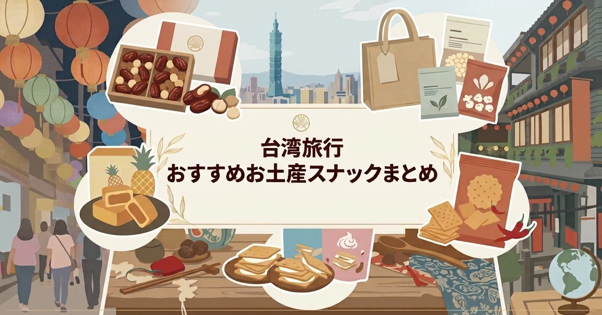 [Taiwan Souvenirs] From Classics to Latest Trends: 5 Recommended Snacks ...