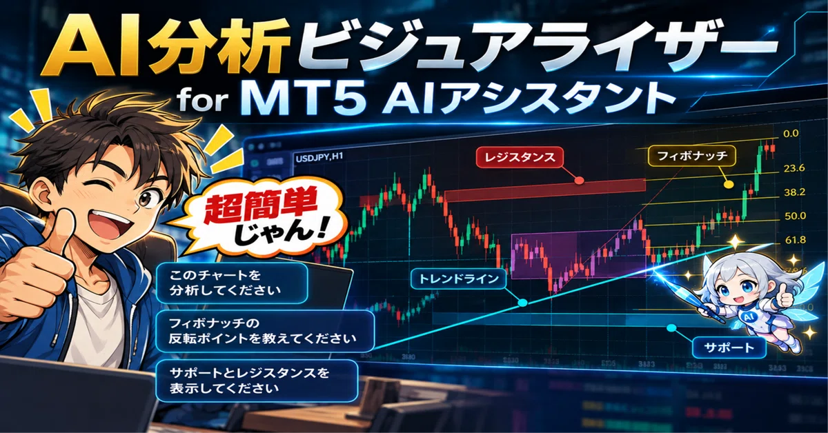 AI Analysis Visualizer for MT5 AI Assistant｜ワンクリックFX【公式】検証・練習ソフト・AI分析 ...