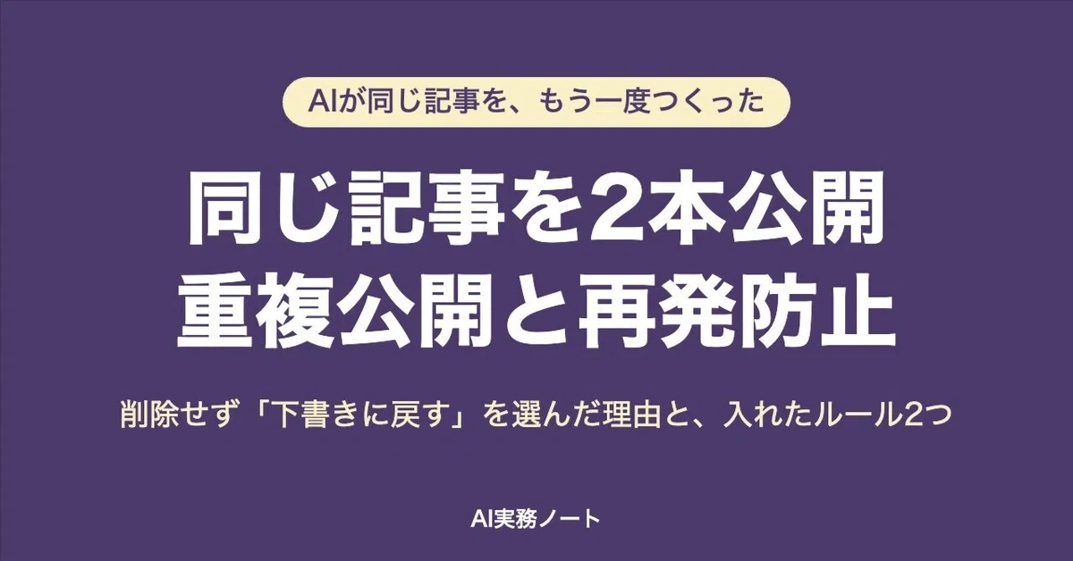 I Published Two of the Same Article: Duplicate Publication Caused by AI ...