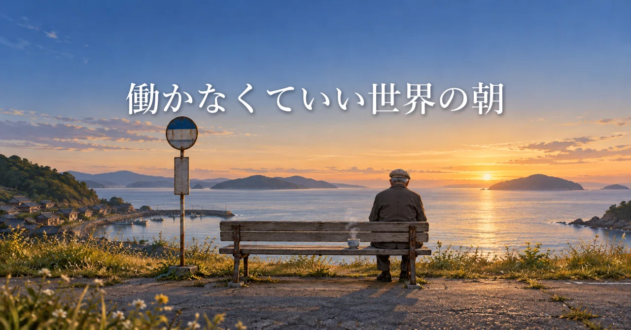Novel: 'Morning in a World Where You Don't Have to Work' [12]｜ikuko@心を ...