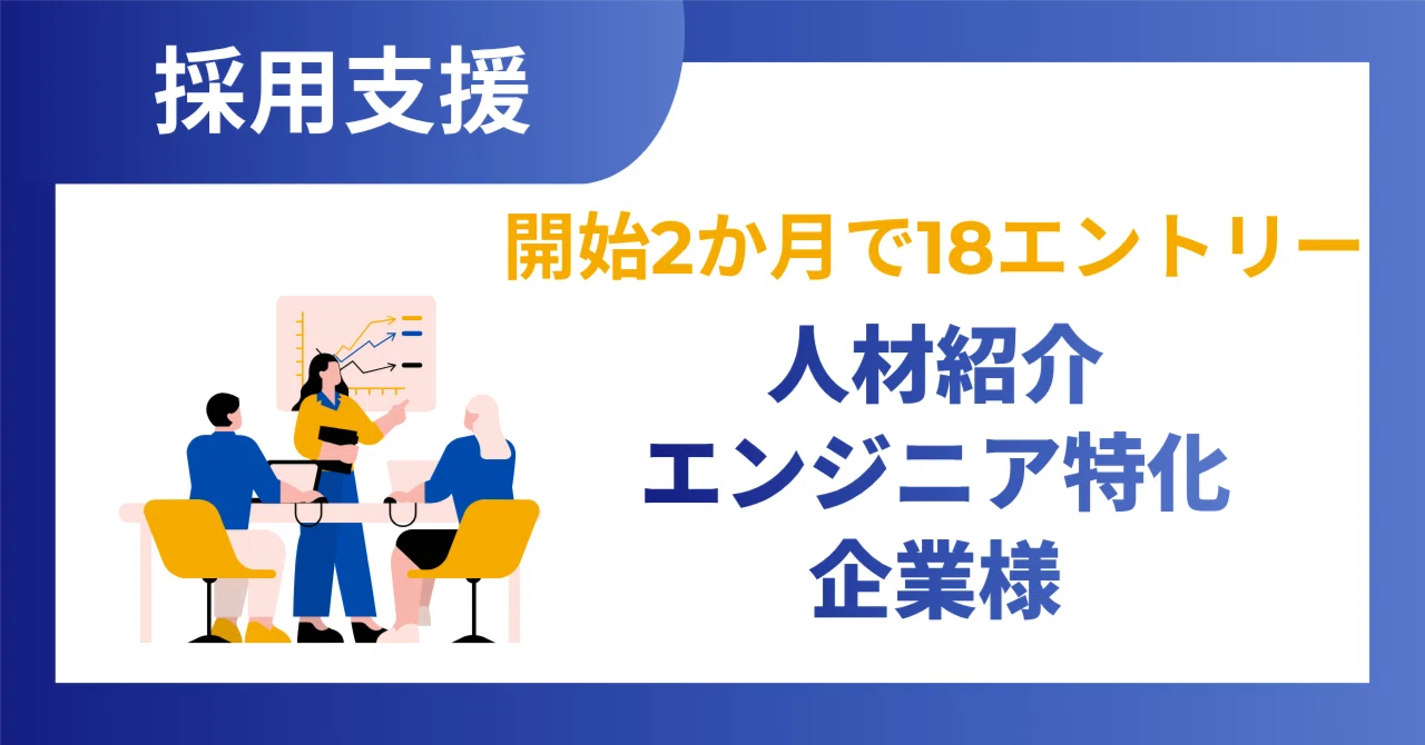 [Recruitment Support] Even with HR staff, candidates aren't applying ...