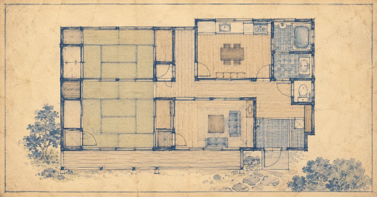 Scope of design work for a second-class architect: A 440㎡ cowshed ...