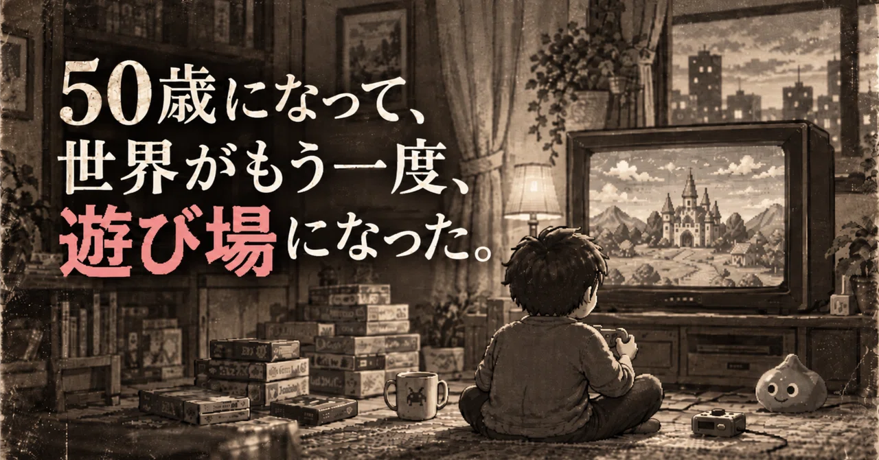 Turning 50, the world has become a playground once again.｜山中進吾 Shingo ...