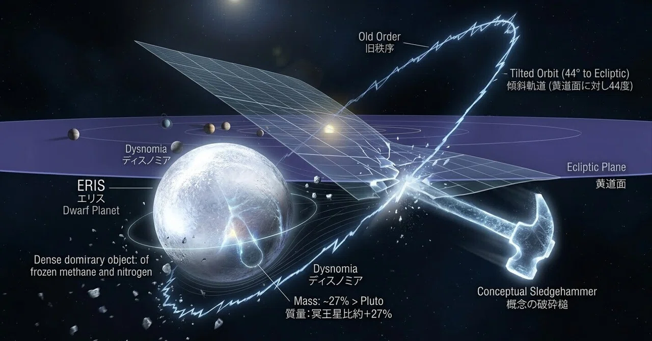 [Blueprint of Planetary Intelligence] Eris — The Icy Assassin That ...