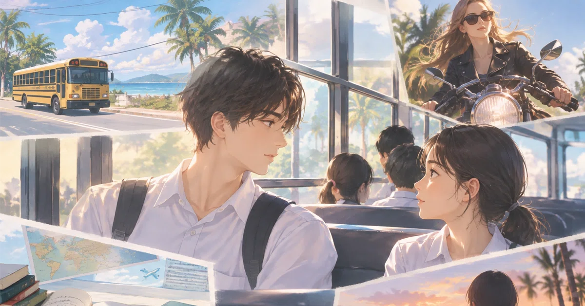 I fell in love on a school bus in Thailand. My nine-month unrequited ...