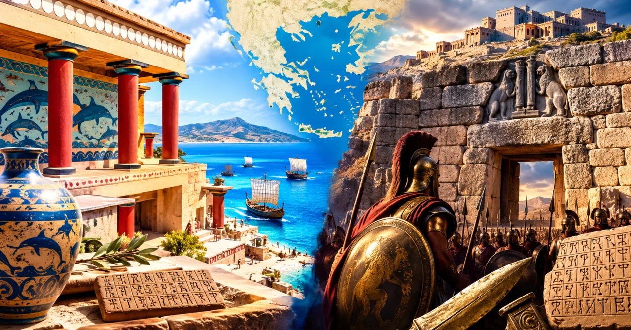 World History Class Outline (Lecture 10): Aegean Civilization (Minoan ...