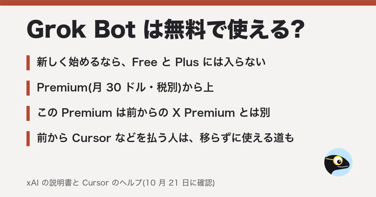 Is Grok Bot free to use? New pricing starts from the $30/month Premium ...