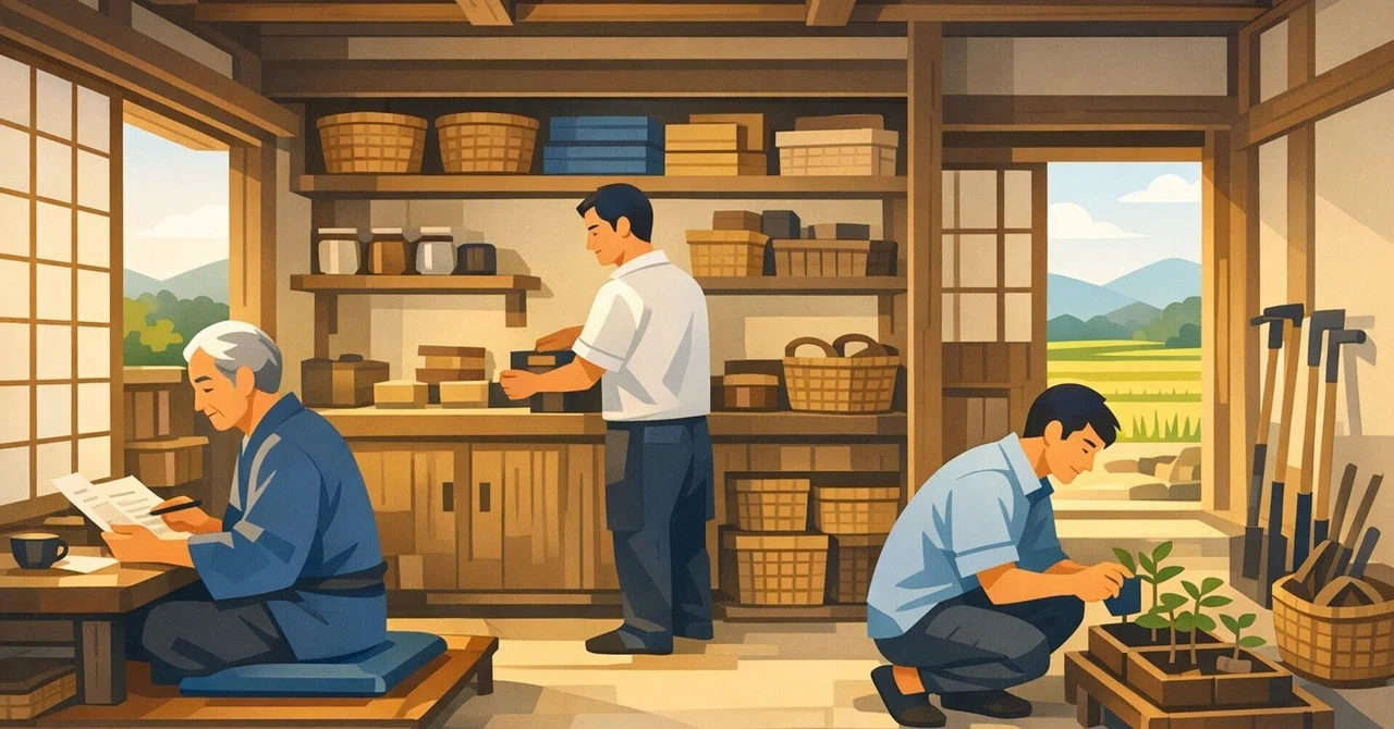 Quietly reflecting on how old people worked in the past｜会計事務所Impact ...