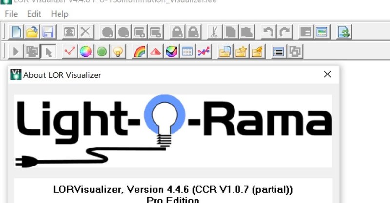 Visualizer① 編 イルミネーションショー制御ソフトLight-O-Ramaの手引き