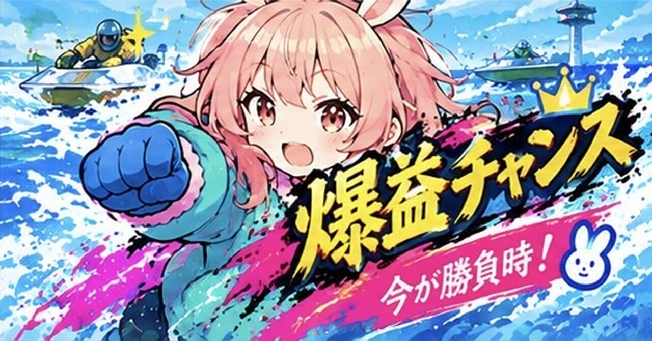 住之江12R 爆益チャンス ️‍🔥｜みのりちゃん🐰🎀【堅実競艇予想🚤