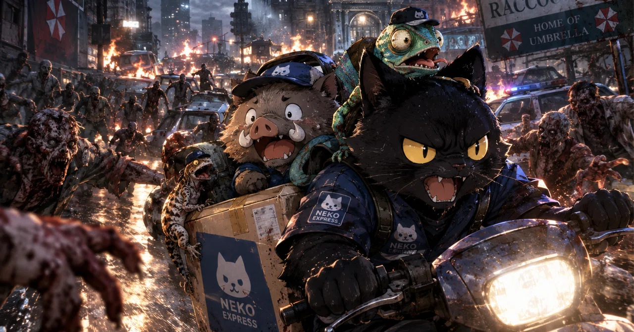 The Big Black Cat, the Little Wild Boar, and the Passing Chameleon ...