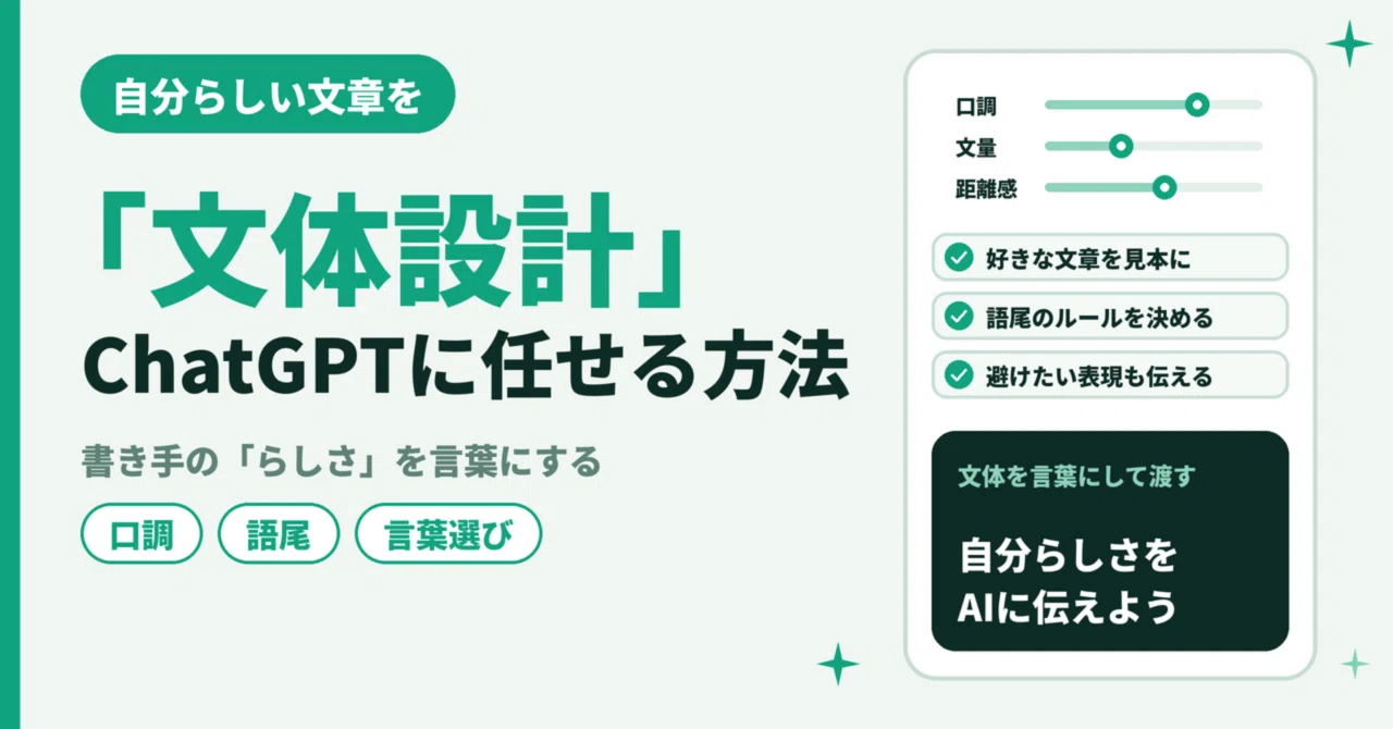 How to Use 'Writing Style Design' to Have ChatGPT Write in Your Own ...