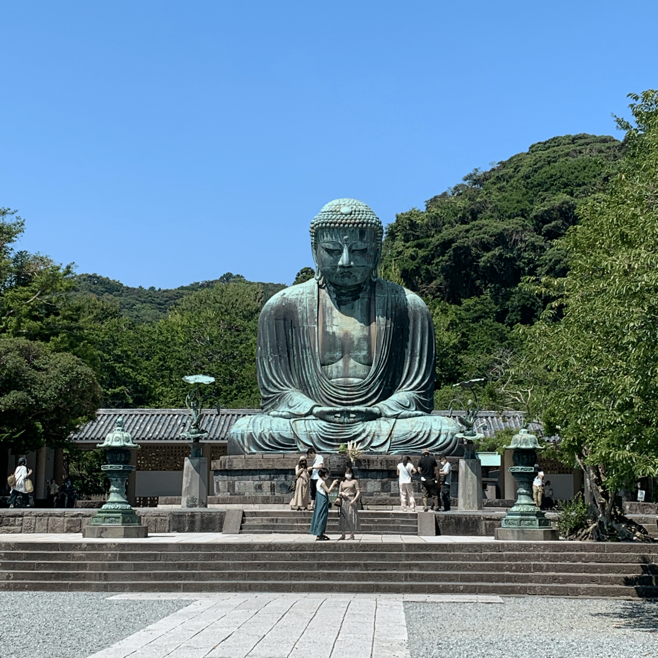 気まぐれ写真集32】大仏だってそりゃ熱中症になるわ@鎌倉｜【本×旅×断