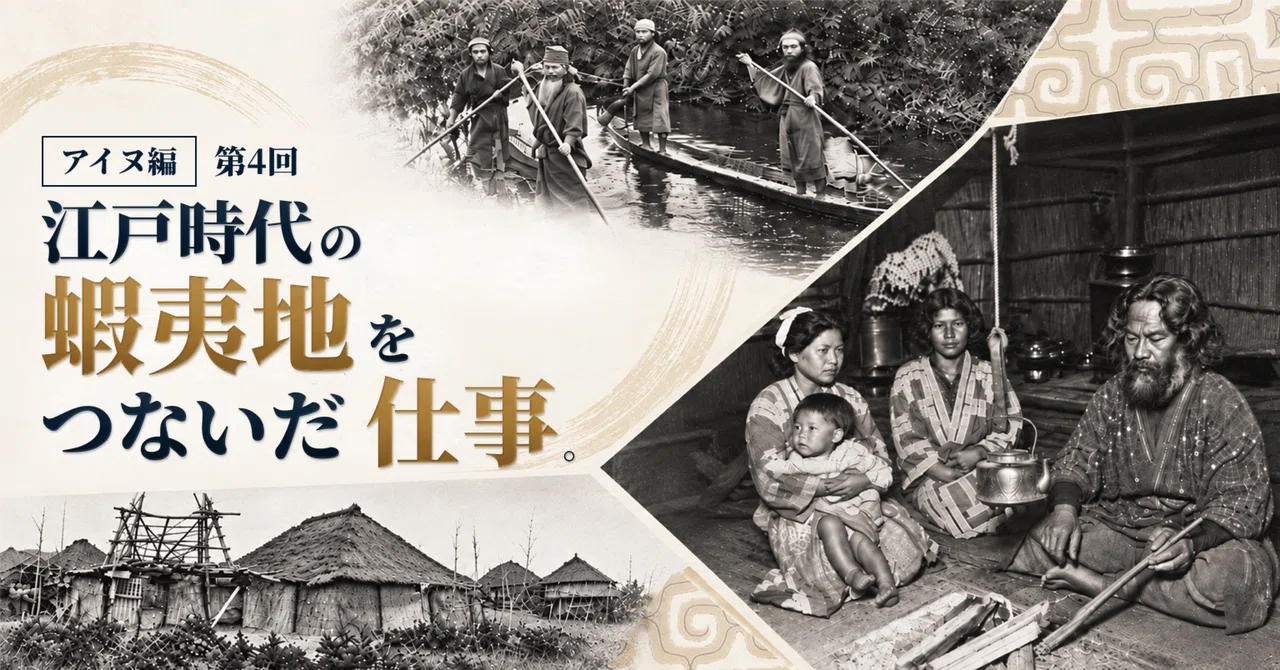 Jobs that Connected Ezochi in the Edo Period｜歴史の行間