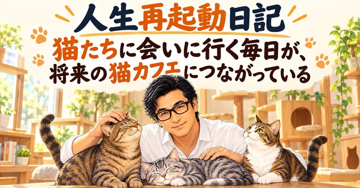 Life Reboot Diary: The daily routine of visiting cats is leading to a ...
