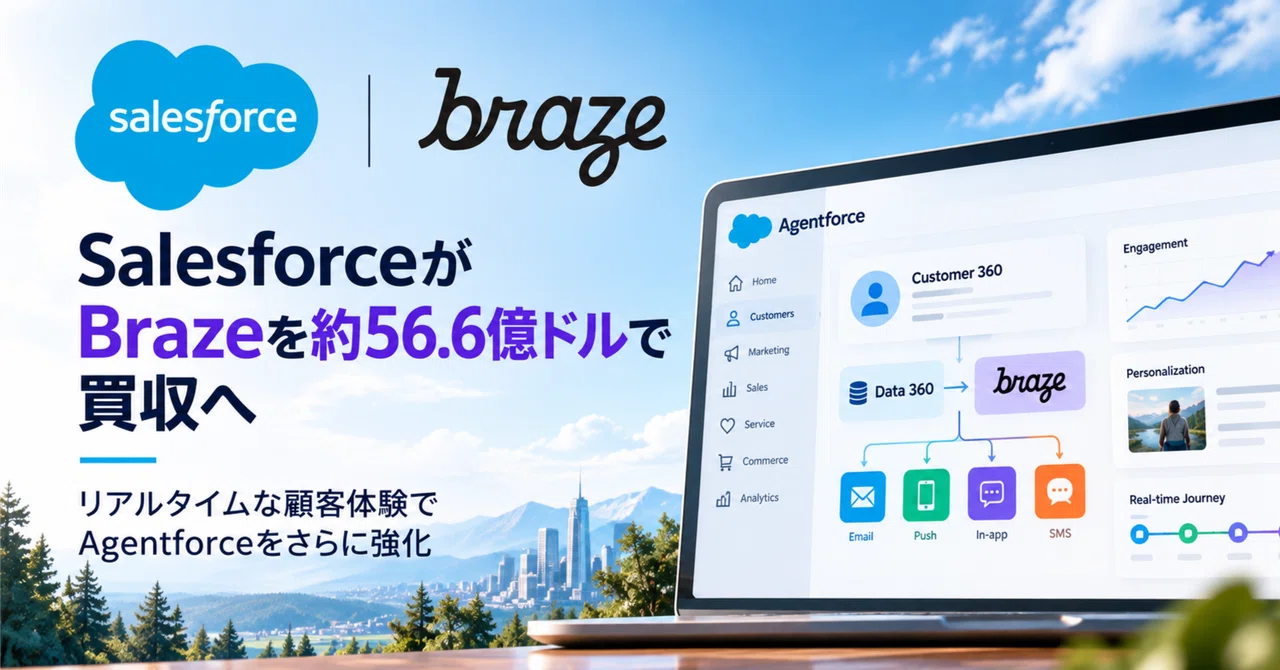 Salesforce to Acquire Braze for Approximately $5.66 Billion: Aiming to ...