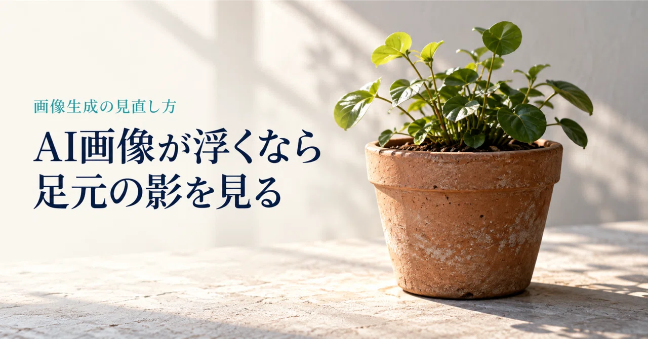 If an AI-generated flowerpot looks like it's floating | Look at the ...
