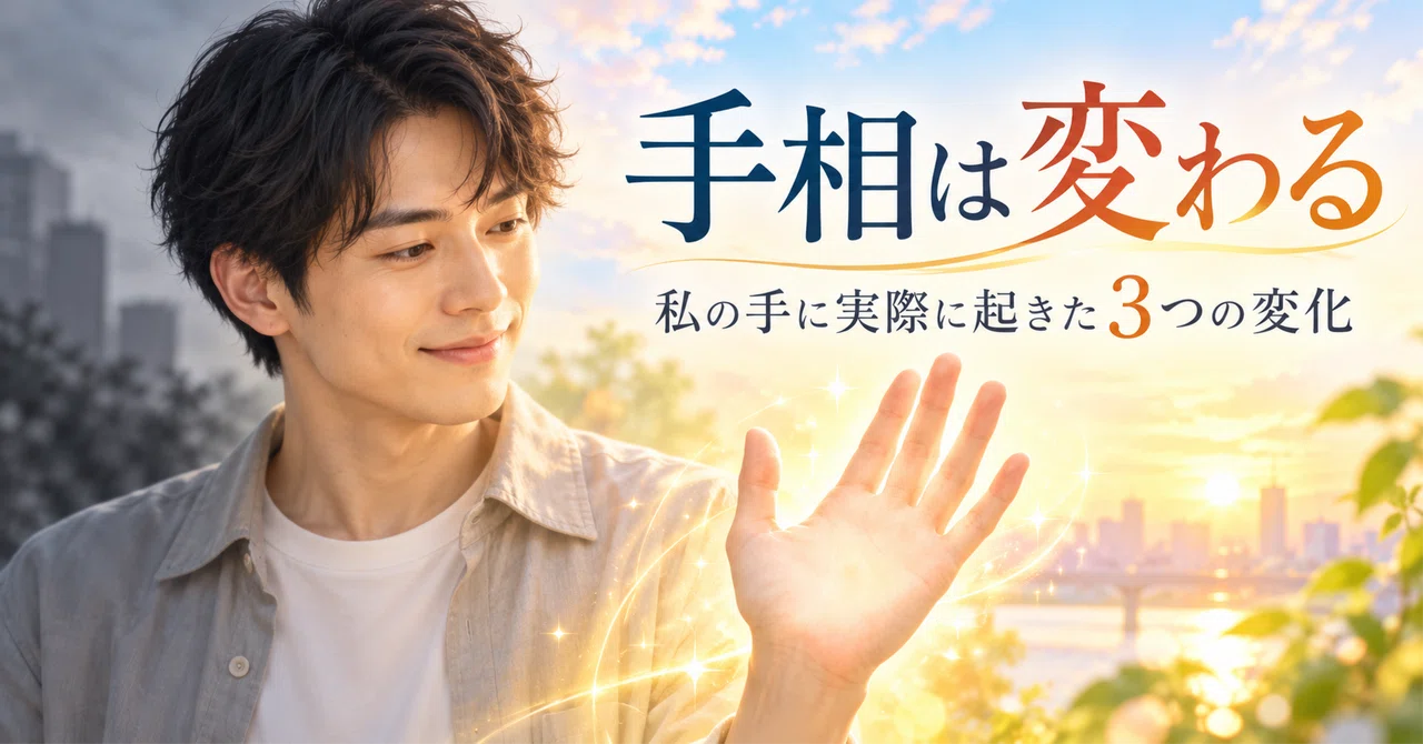 Palm lines change | 3 changes that actually happened to my hands｜たくたく