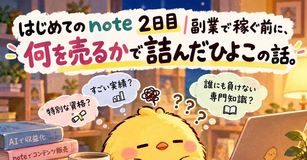 My First Note Day 2 | The story of a chick who hit a wall wondering ...