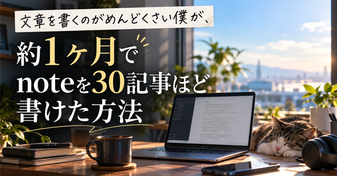 How I, someone who finds writing a chore, managed to write about 30 ...