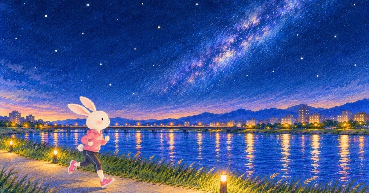 40대 워킹맘 체력 단련: 조깅하며 영어 공부하기｜deme@英語勉強中