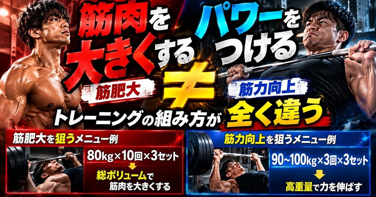 [Strength Training] Building muscle and gaining power are different ...