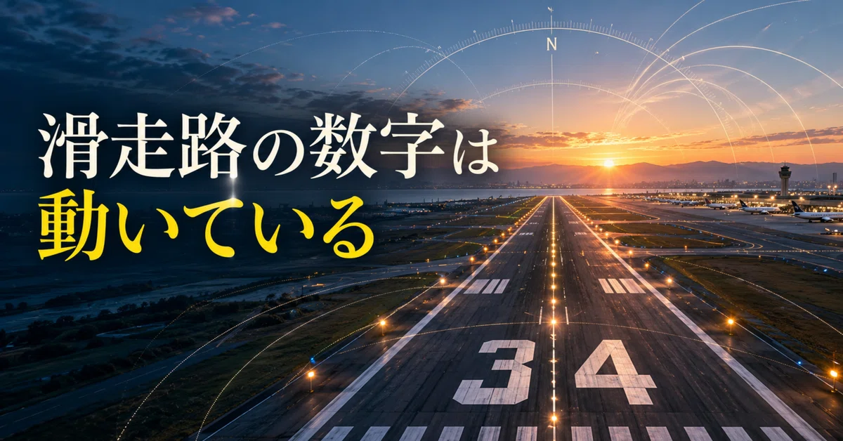 Runway numbers are not 'addresses'. Airport numbers that change with ...