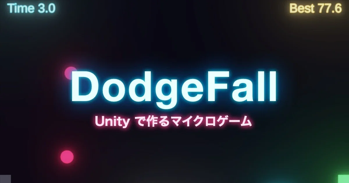 [Microgame DodgeFall ③] Plate Rule: Touch left and right alternately ...