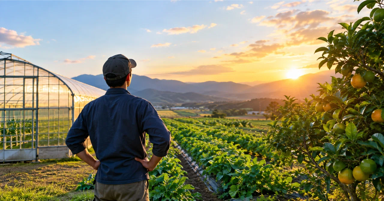 Greenhouse, open-field, or fruit trees—how does your choice of crop ...