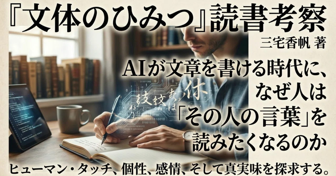 A Reading Reflection on 'The Secret of Writing Style' by Kaori Miyake ...
