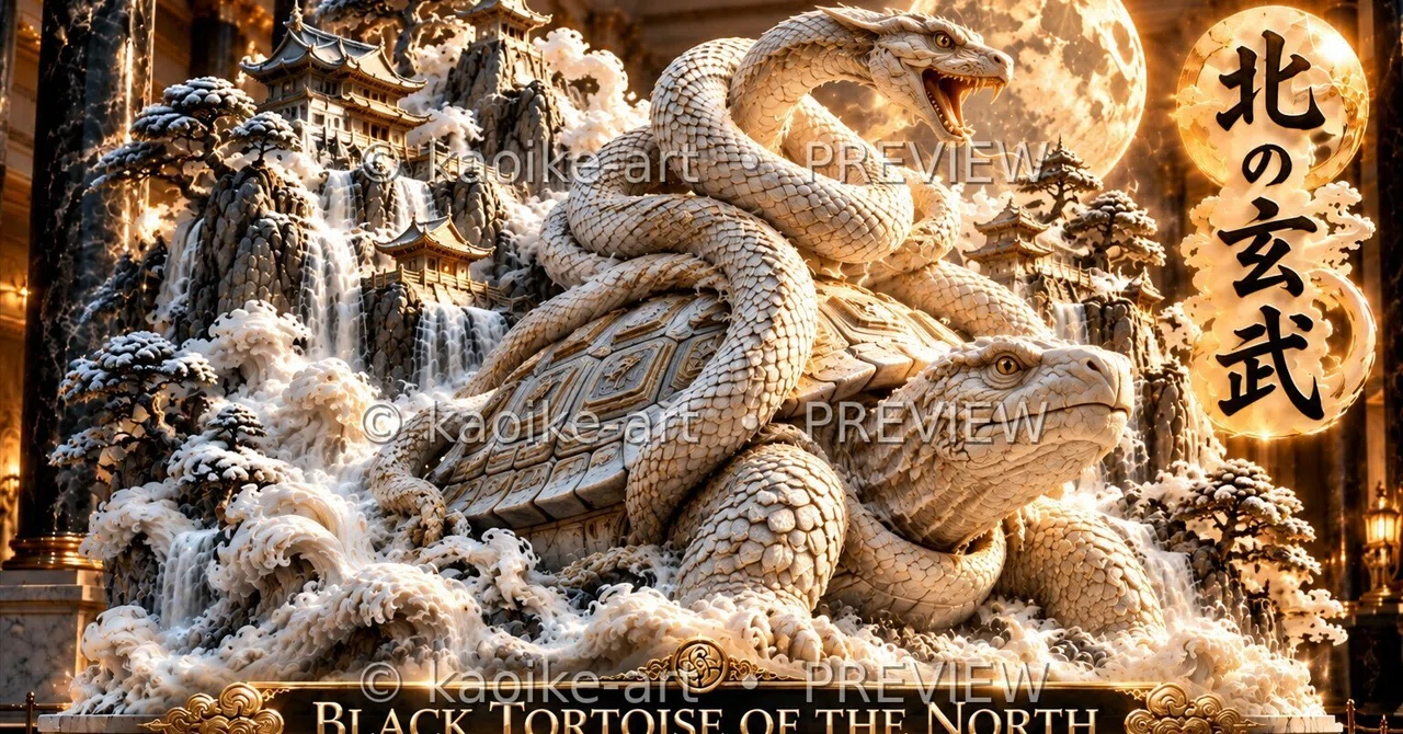 What is the Northern Genbu? The Guardian Deity Symbolizing Winter and ...