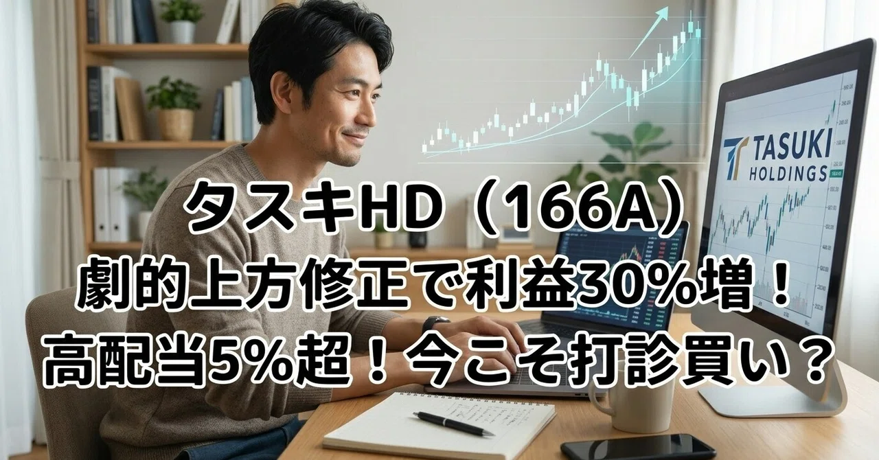 【30% Increase in Net Profit via Upward Revision】 Should You Buy Tasuki ...