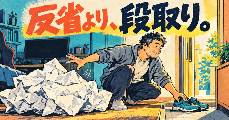 反省はした。で、明日の夜は何を変える？