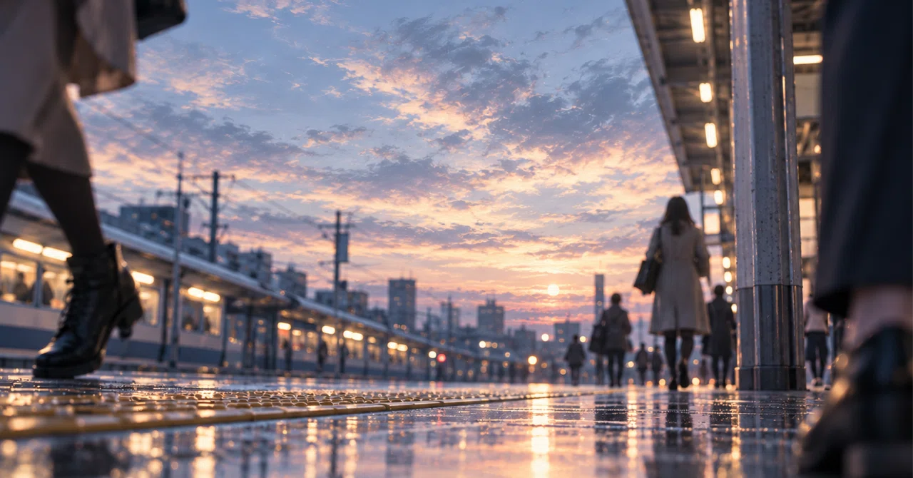 足音が途切れるまで|駅のホーム|地図にない灯り｜舞香