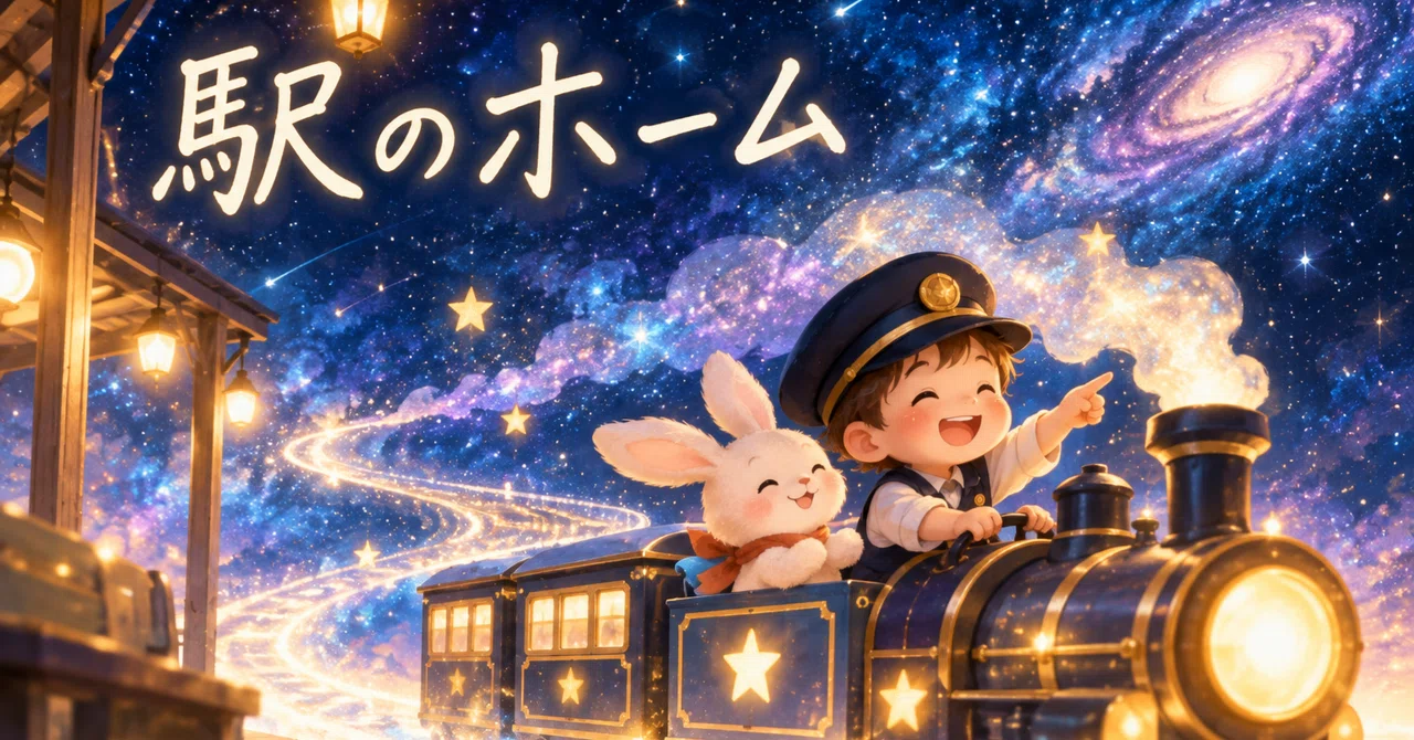 Train Station Platform [Lights Not on the Map/Short-Short Story]｜えだは