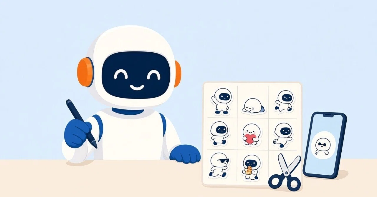 Creating LINE Stickers with an AI Bot and Applying for Sale | Prompt ...