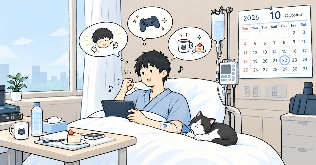 Day 10 of Hospitalization | A Good Day Today｜まる。