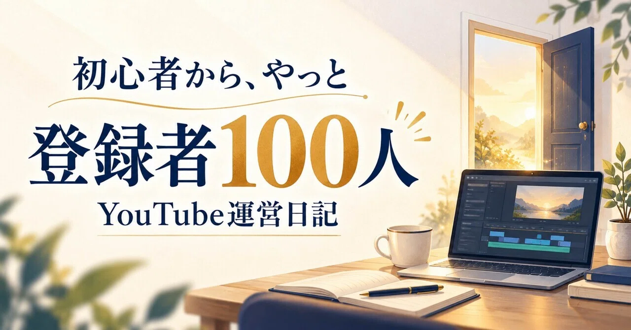 Starting YouTube as a beginner, I finally reached 100 subscribers｜好奇心の扉 ...