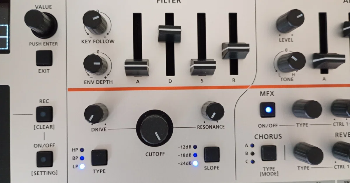 Envelope Positioning Roland GAIA2: Revisiting the Envelope|null