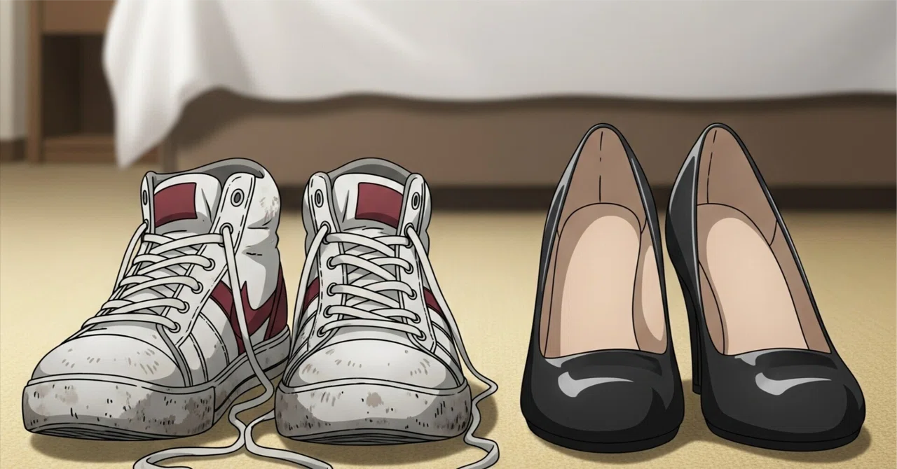 Before taking off your shoes in a tatami room. Why I, who couldn't even ...
