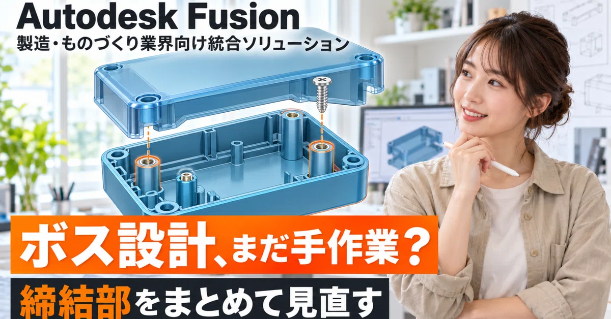 Reviewing Fusion's Boss Feature and Enclosure Fastening Design | Fusion ...