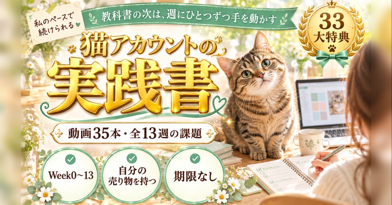 Practical Guide for Cat Accounts｜るい｜ペットのことを仕事に