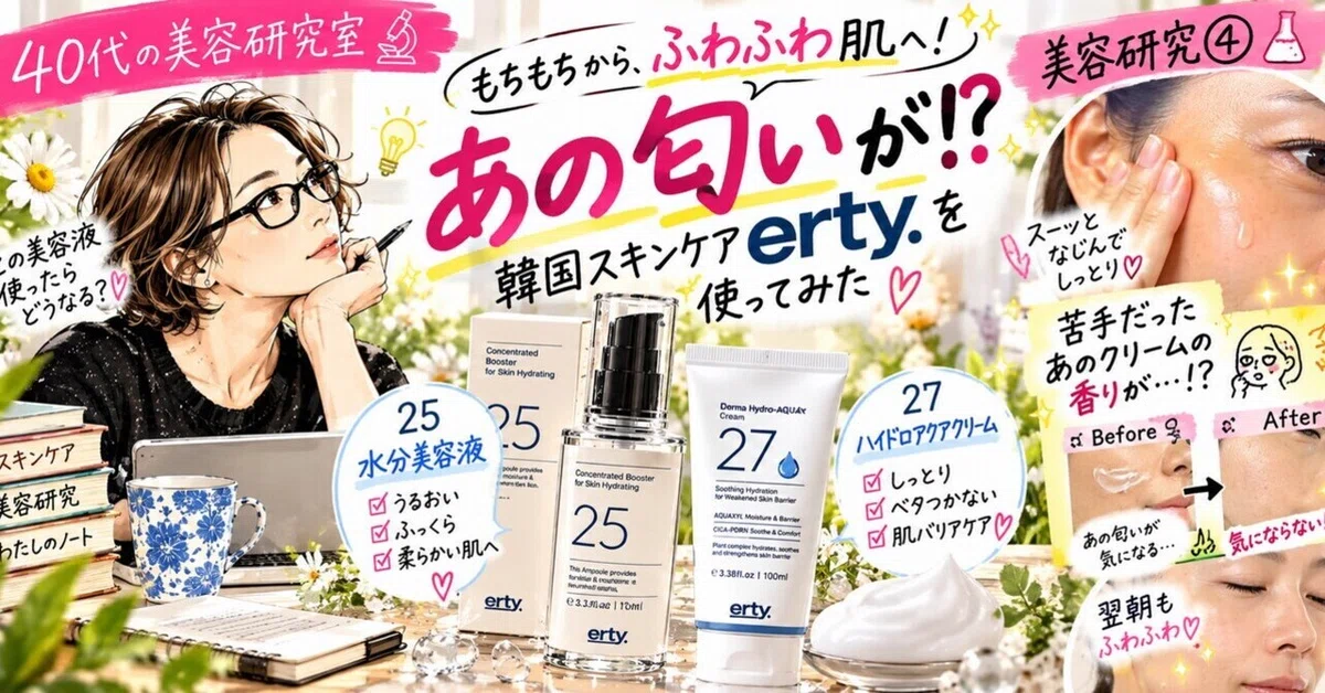 [Beauty Lab for Women in Their 40s Part 4] That Scent?!｜yuko｜日々を楽しむ研究室