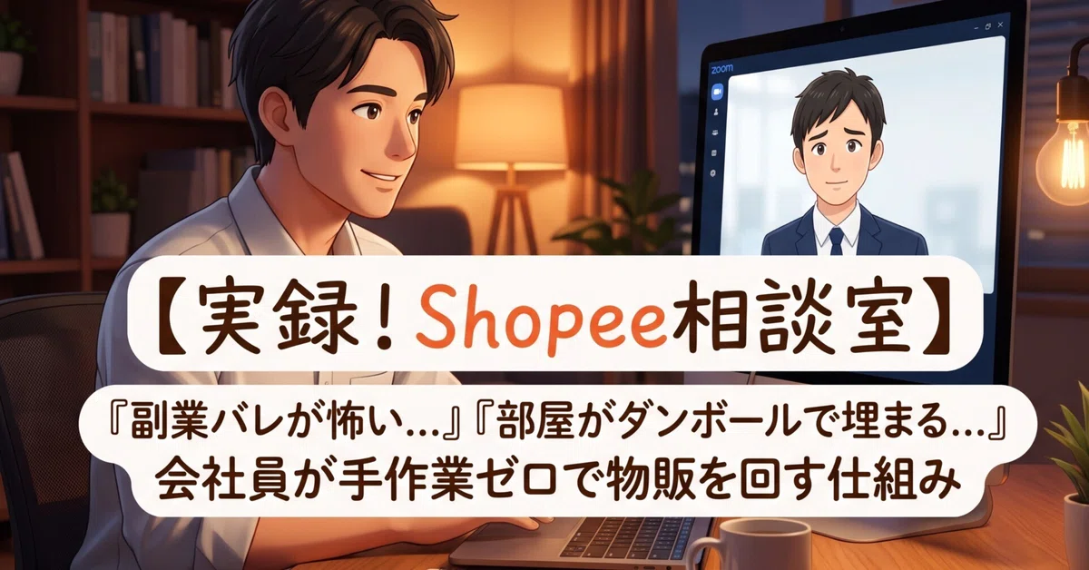 [Shopee Consultation 1] I'm afraid of my side job being discovered, and ...