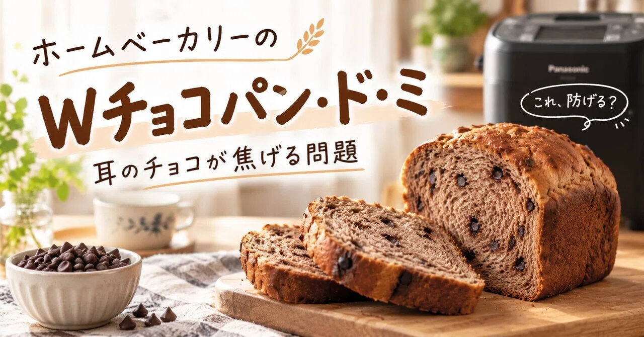 The issue of chocolate burning on the crust of bread baked in a bread ...
