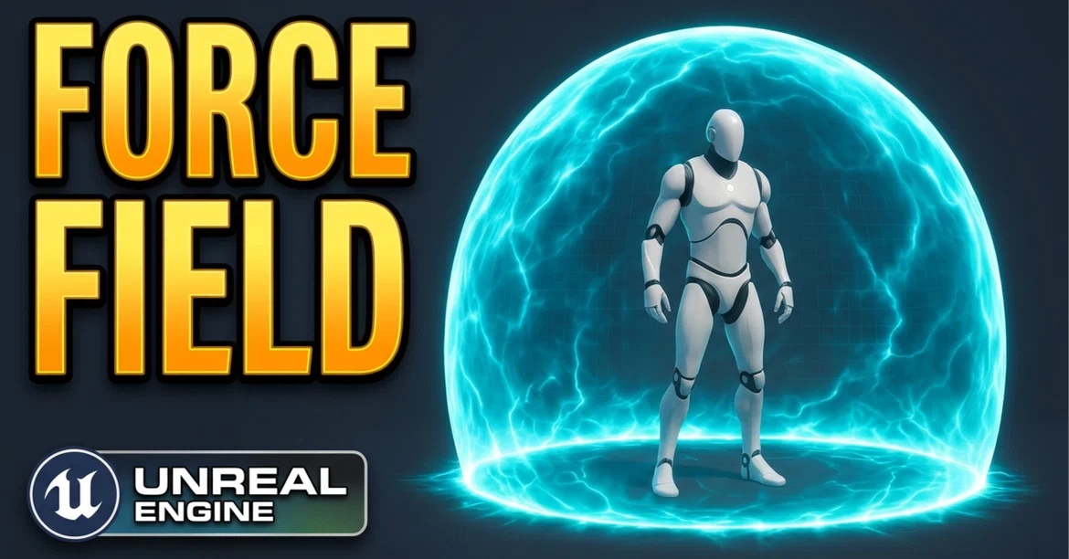 UE5 Niagara Tutorial - Force Field Shield VFX｜Ashif Ali