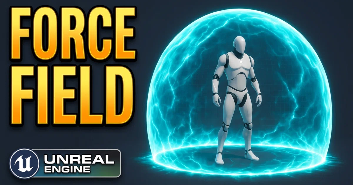 UE5 Niagara Tutorial - Force Field Shield VFX｜Ashif Ali