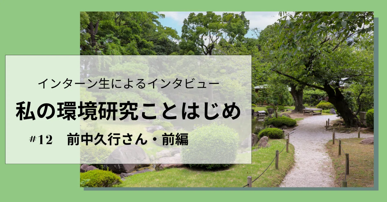 My Introduction to Environmental Research #12: Planting Trees and What ...
