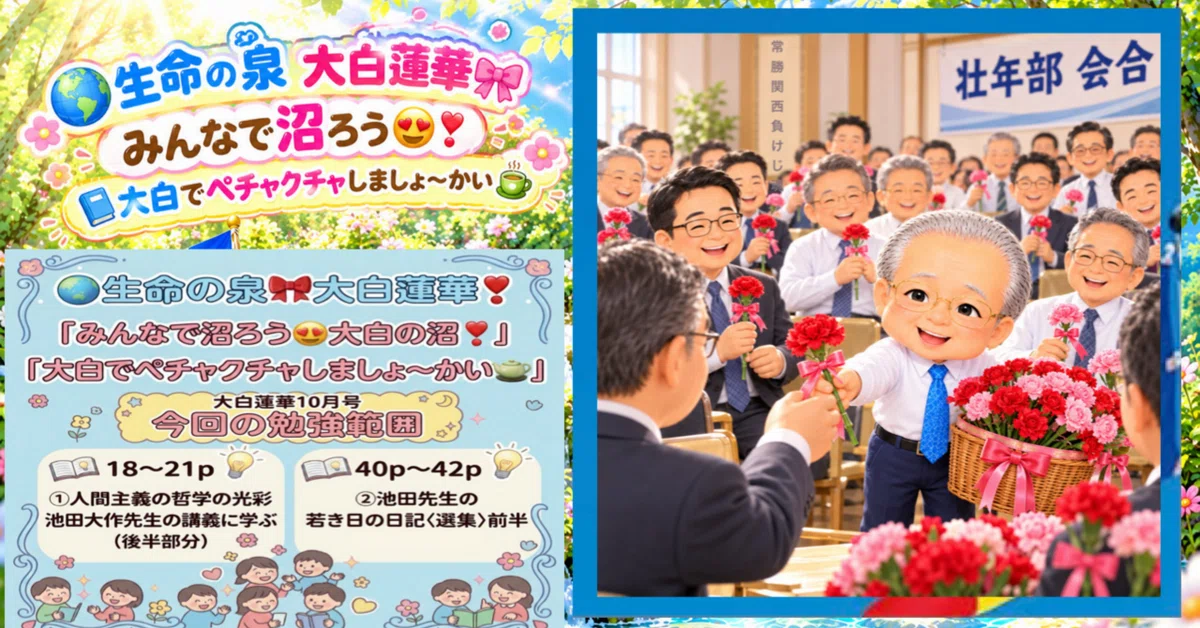Daibyakurenge October Issue: Encouragement for Illness, Gratitude for ...